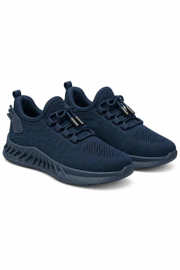 Love Lemonade Zaya Lightweight Mesh Athleisure Trainers Navy
