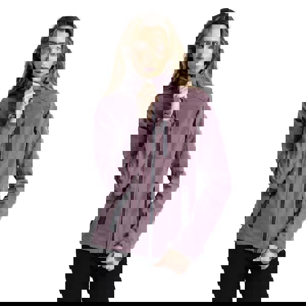 Trespass Womens Bela II Waterproof Soft Shell Jacket - Rose Tone