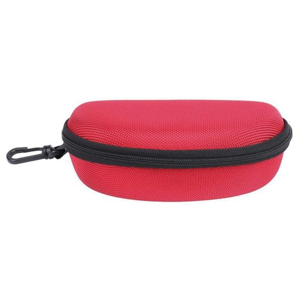 Montana Large Red Clamshell Sunglasses Case