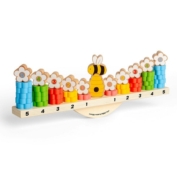 Bigjigs Toys Wooden Bee Balanced Game