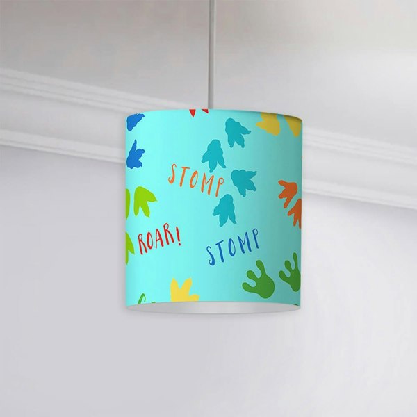 Happy Linen Company Dinky Dinosaur Reverse Ceiling Lampshade