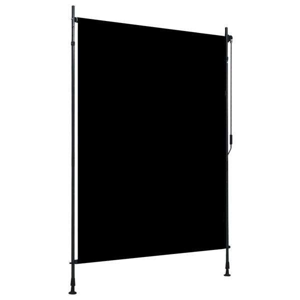 Berkfield Outdoor Roller Blind 150x270 cm Anthracite