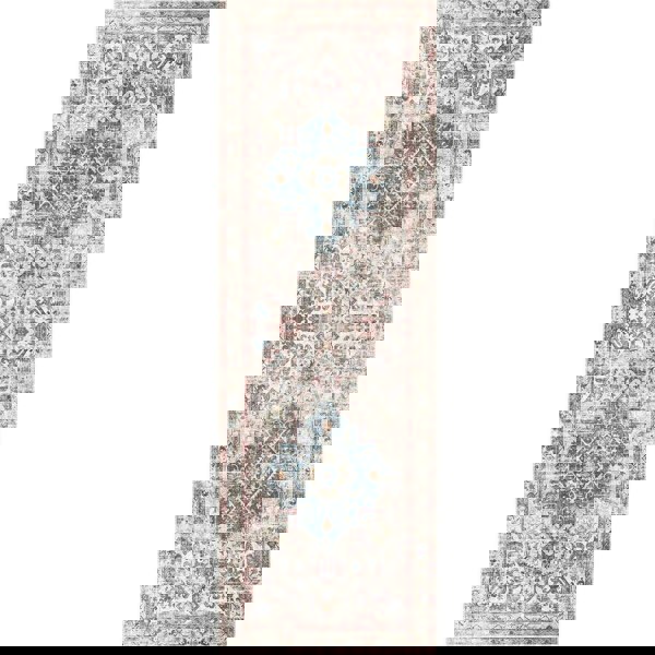 Ultra Soft Machine Washable Rug | Persian-Inspired | Buram