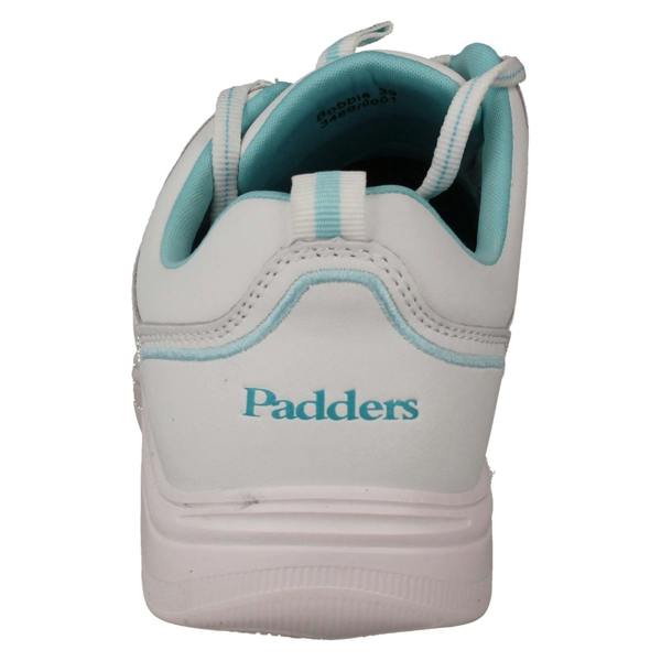 Padders Ladies Padders Dual Fit Casual Leather Trainers  Bobbie