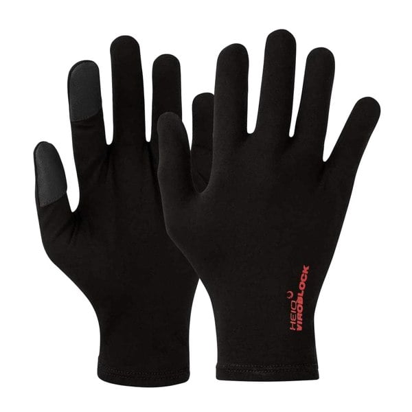 Premier Unisex Adult HeiQ Viroblock Touch Gloves - Black