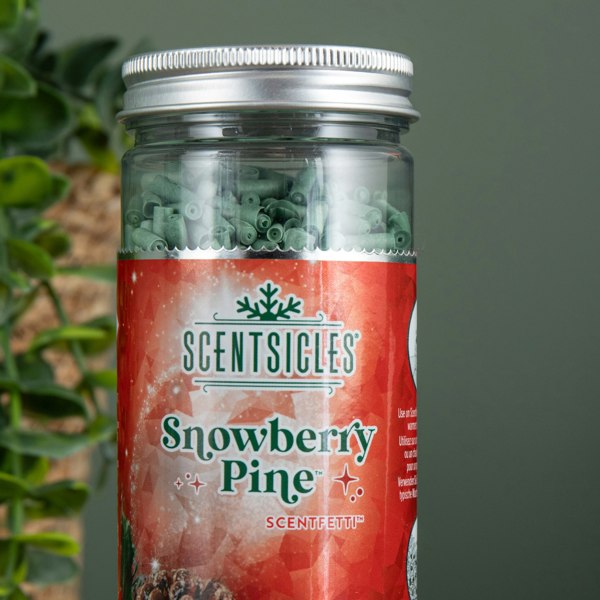 Samuel Alexander 125g Snowberry Pine Cones Scentsicles Scentfetti Christmas Decoration