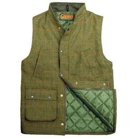 Mens tweed gilet Bute