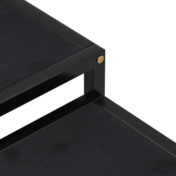 Berkfield Tea Tables 2 pcs MDF Black