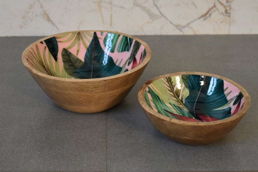 Artisan Furniture Tropical Bowl Set of 2