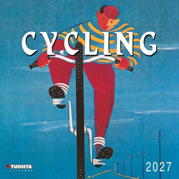 Cycling Through History Calendar 2027, Wall Calendars, Month To View, History & Literature, Gift