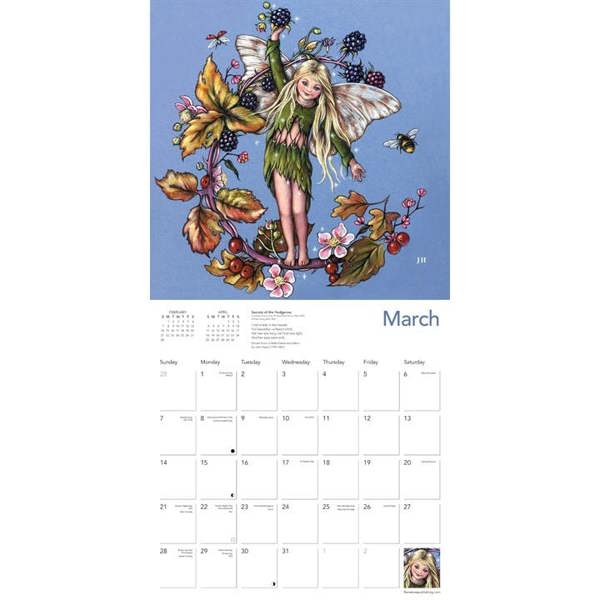 Fairyland Calendar 2027, Wall Calendars, Month To View, Art, Gift