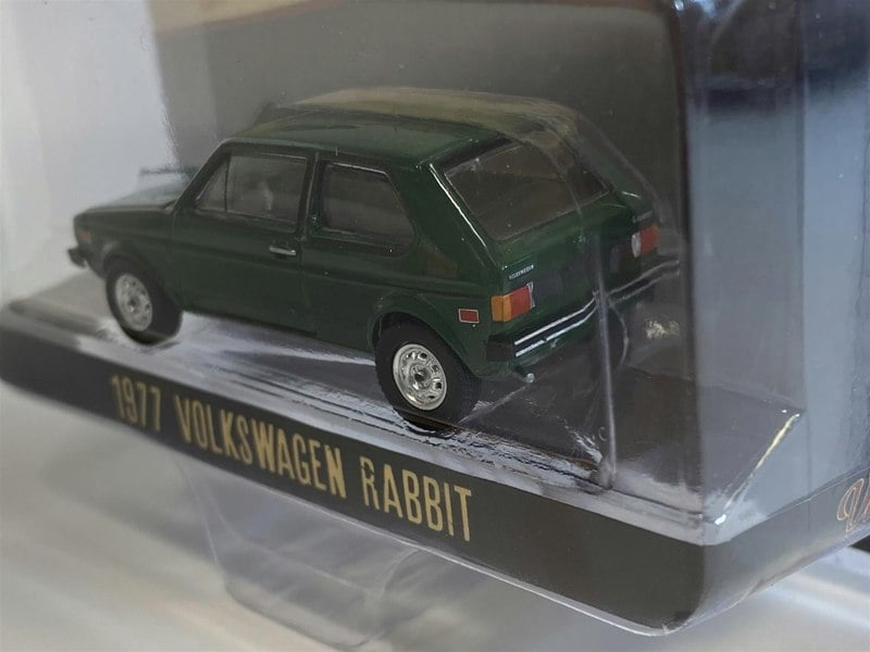 1977 vw volkswagen rabbit vintage ad cars 1:64 scale greenlight 39090e