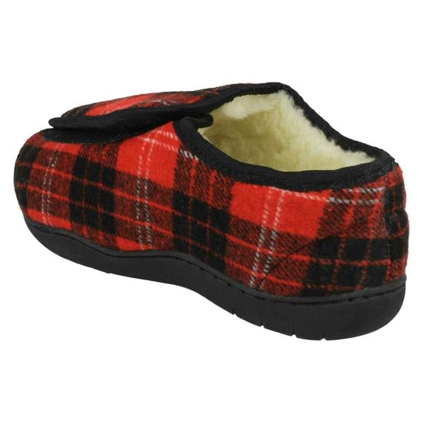Spot On Ladies Spot On Open Toe Wide Fit Slippers