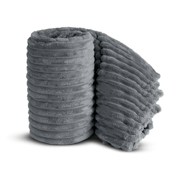Velosso Chunky Cord Super Soft Plush Heavy Blanket - 150cm x 200cm