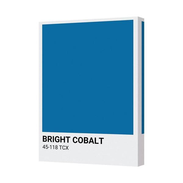 Benjamin Tate Design Bright Cobalt Canvas Print 45 118 TCX With Gallery Wooden Frame Ready To Hang