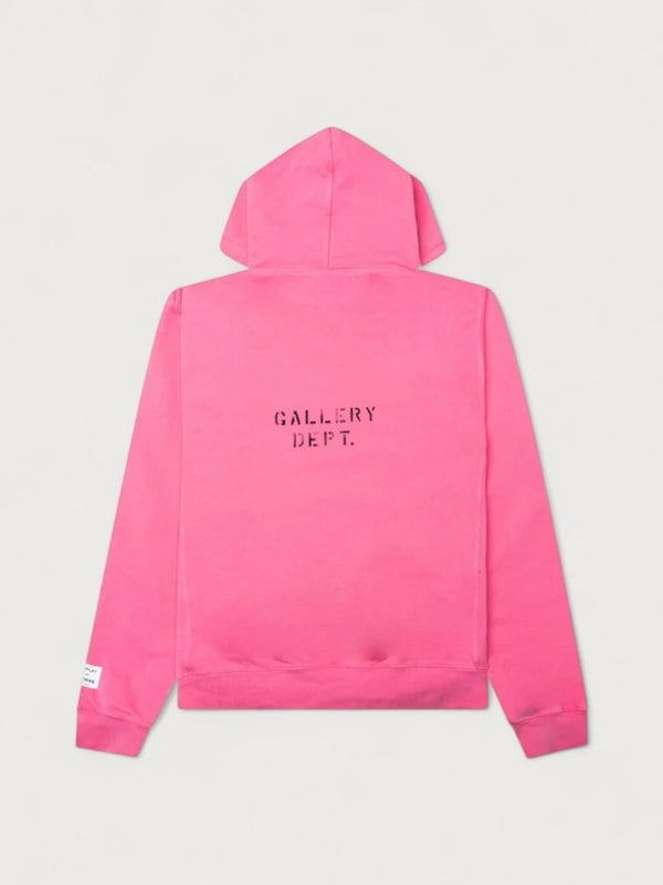 Gallery Dept. Dept Logo Hoodie Flo Pink - Mens