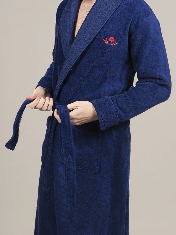 100% Turkish terry cotton bathrobe