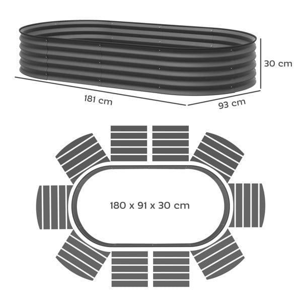 Multi-functional Garden Bed Set