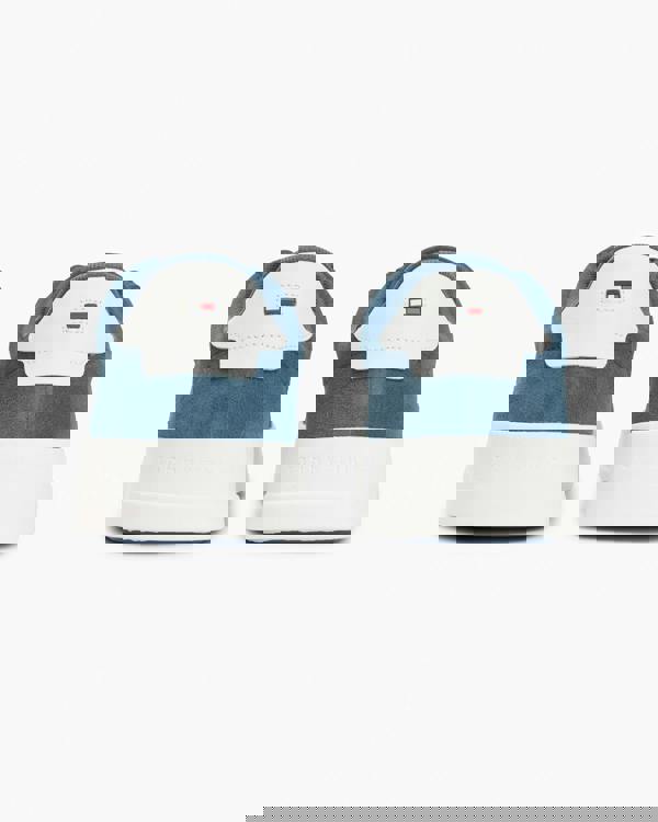 Tommy Hilfiger TH Court Suede Mens Trainers - Aegean Sea