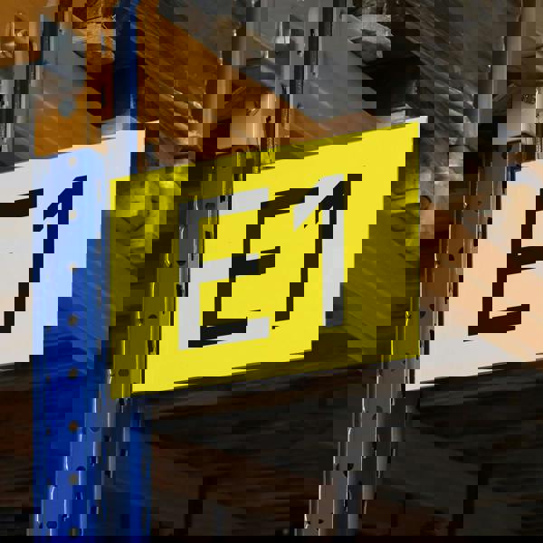 Durable Self-Adhesive Aisle Sign A4 Landscape| Warehouse Signage | 10 Pack