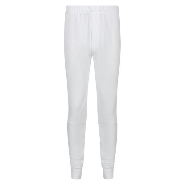Regatta Mens Thermal Underwear Long Johns - White