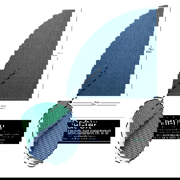 Nicoman Reversible Dual-Colour Shower Mat - Quadrant Shower