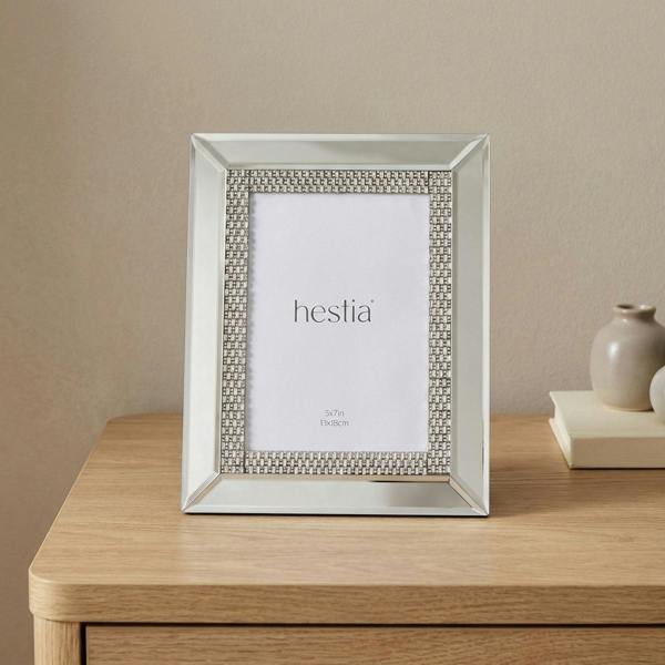 Garden Greatness Sparkling Diamante Glass Photo Frame