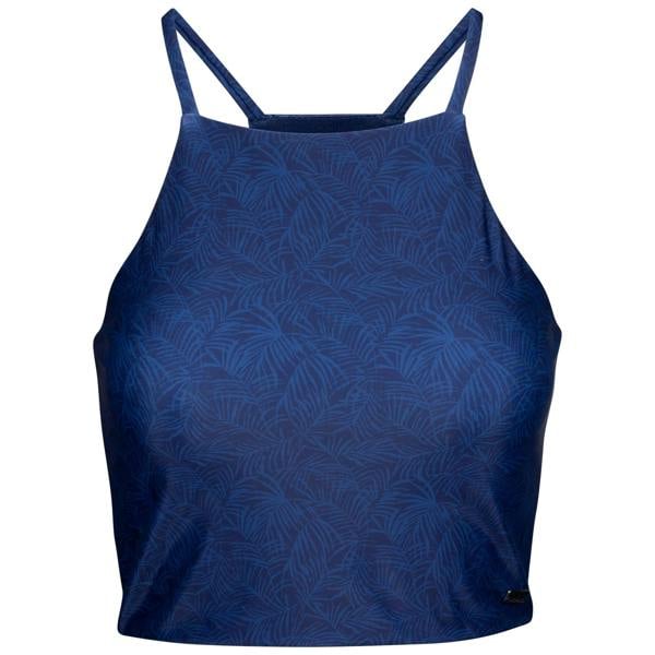 Trespass Womens/Ladies Harlow Palm Leaf Swim Top - Blue - 