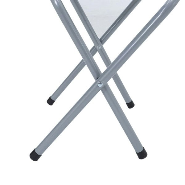 Portable Aluminium Folding Picnic Table with 4 Stools Garden Dining Sets Living and Home