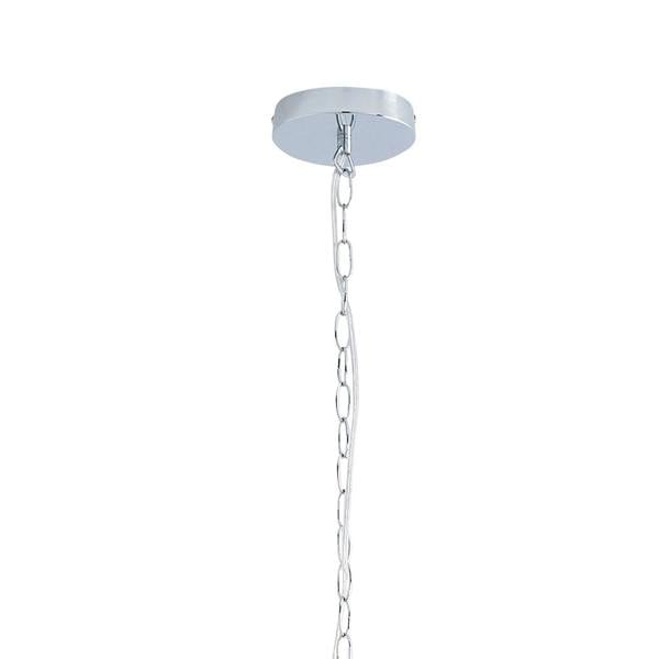 Pagazzi Lighting May 3-Light Chrome Ceiling Pendant