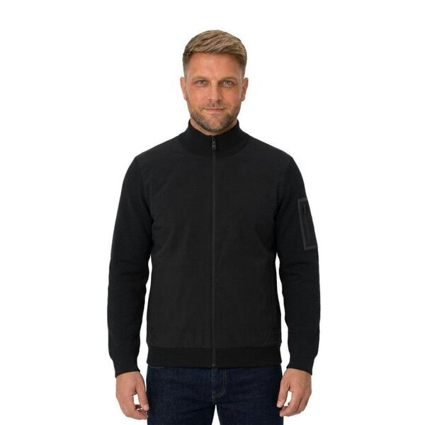 BOSS Momentum-X Knitted Hybrid Jacket Black