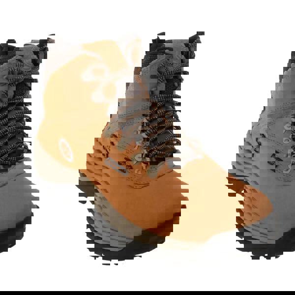 Timberland Mens Leather Mid Cut Waterproof Hiking Boots - Wheat - 