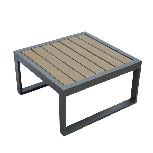 Outdoor Living Positano 5 seat outdoor aluminium sofa set with coffee table