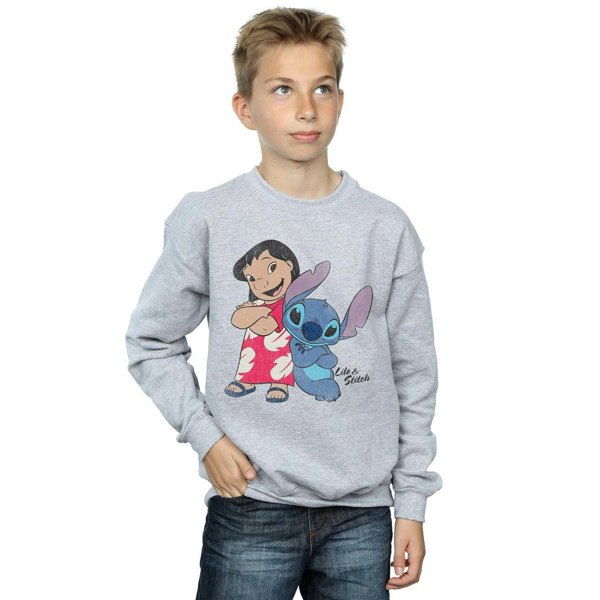 Lilo & Stitch Boys Classic Sweatshirt - Sports Grey