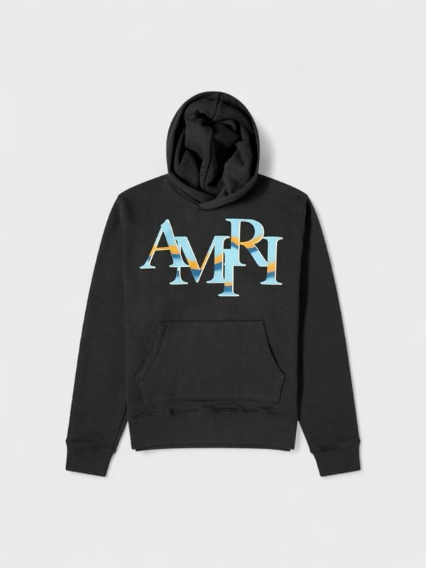 Staggered Chrome Hoodie - Supplied FashionAmiri