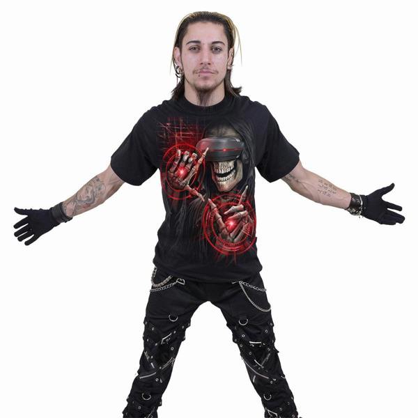 Spiral Direct CYBER DEATH - T-Shirt Black