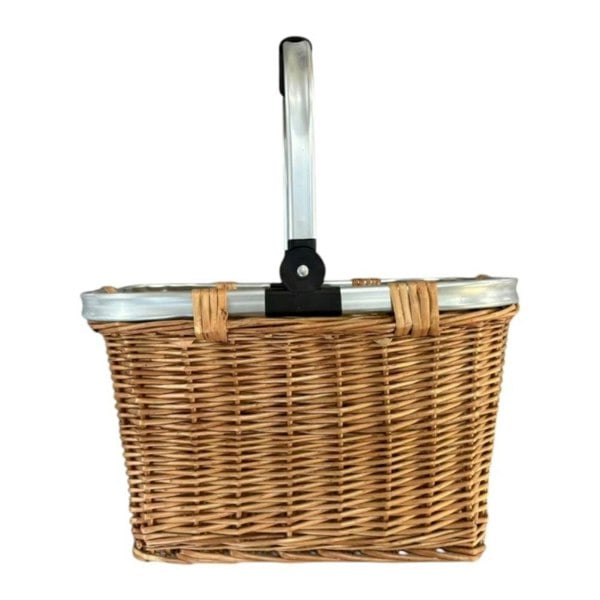Folding Aluminium  Handle Shopping Basket