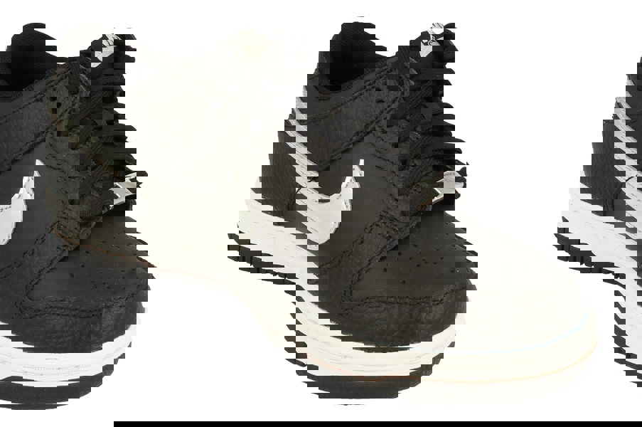 Nike Dunk Low GS Trainers Dc9560  001 - Black Chrome Iron Grey White 001 - Photo 3