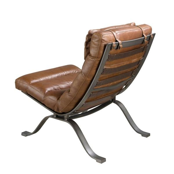 Angel Cerdá Dark Brown Leather Armchair 5161