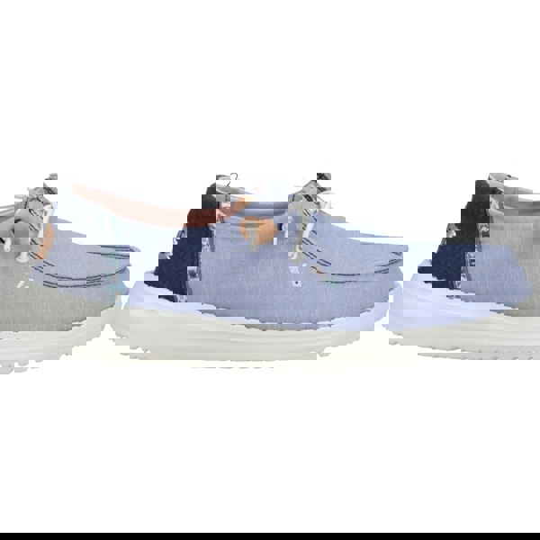 HEYDUDE Wendy Chambray Boho Shoes - Blue