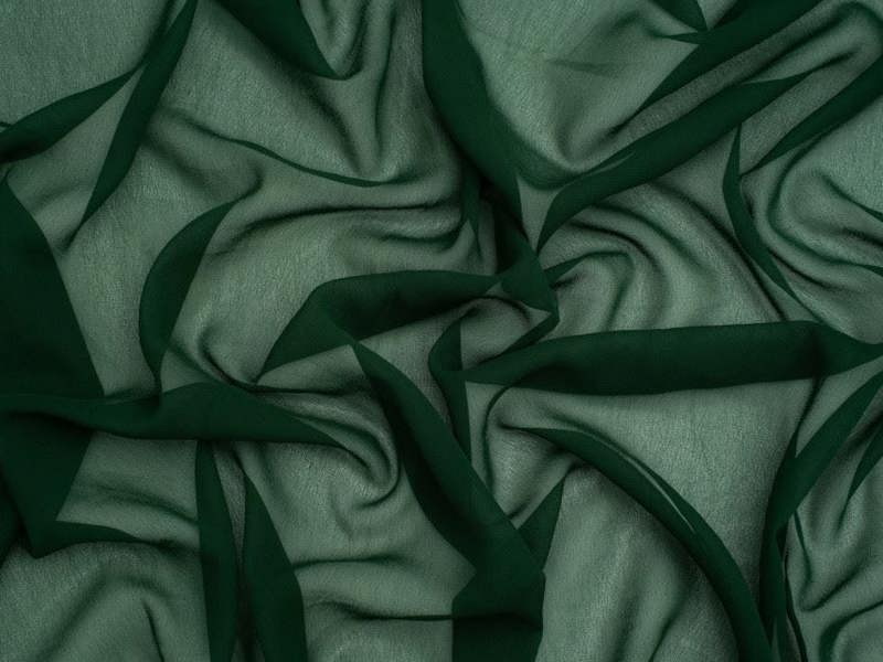 Minerva Core Range Minerva Light Sheer Chiffon Fabric - Plain Design Dressmaking Fabric, 110 cm / 44" Wide - per metre