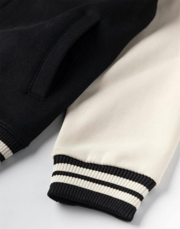 Pokemon Boys Black Pikachu Varsity Jacket