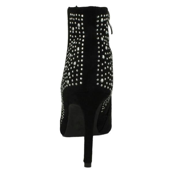 Anne Michelle Ladies Anne Michelle Slim Heel Ankle Boots