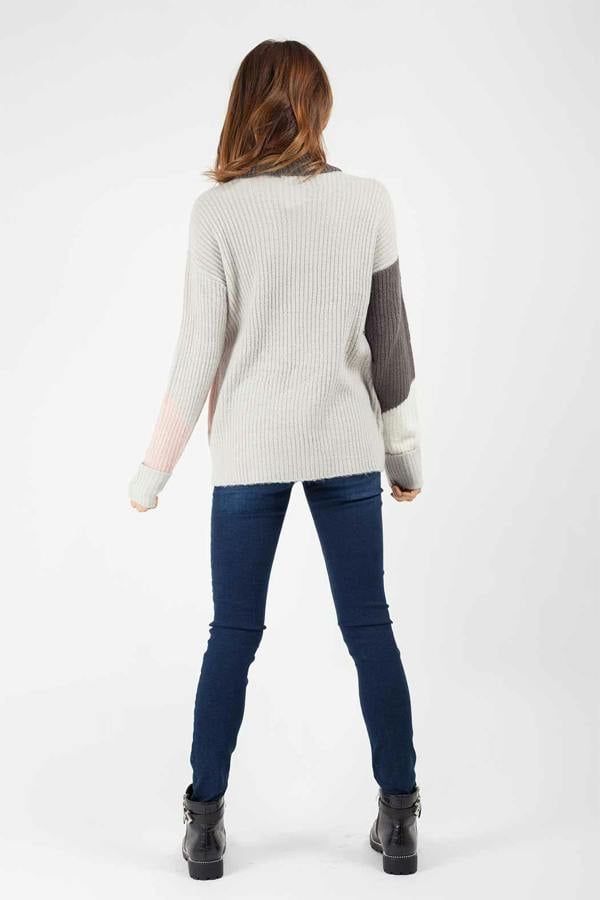 Urban Bliss Colour block Jumper