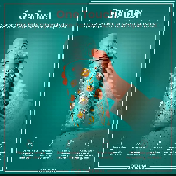 ION8 Leak Proof Thermal Steel Water Bottle, Insulated, Bees, 320ml (11oz)