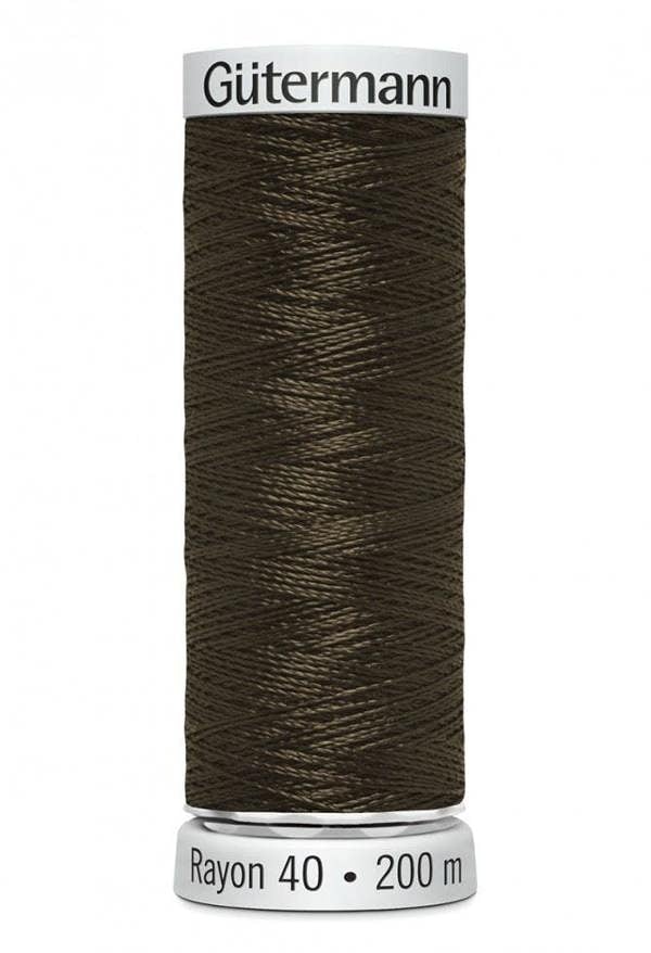 Gutermann No 40 Sulky Rayon Embroidery Thread 200m Rayon Thread Suitable For Embroidery