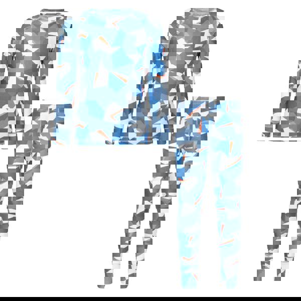 Mountain Warehouse Childrens/Kids Talus Base Layer Set - Cobalt - 