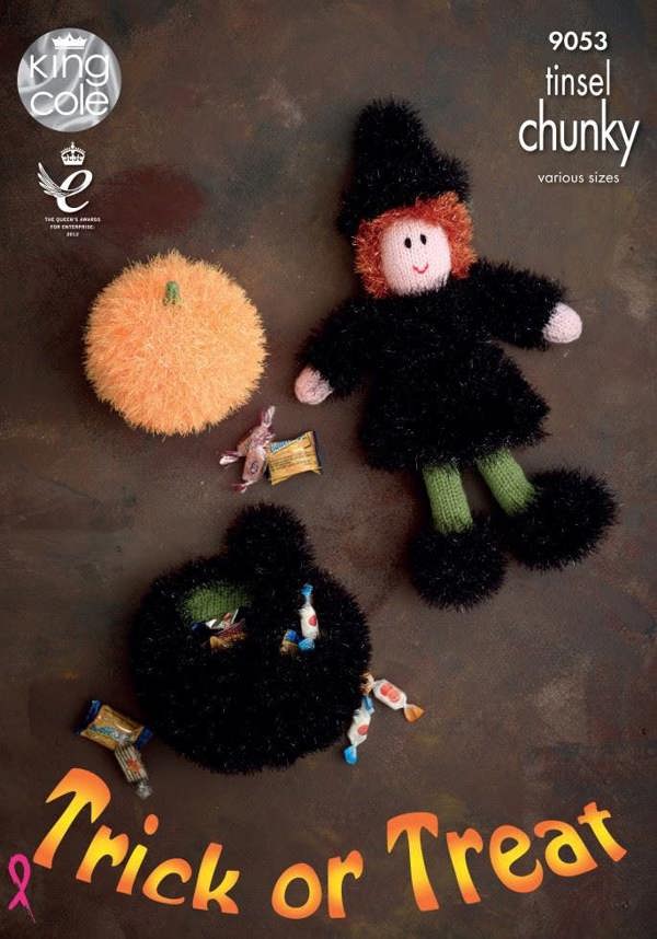 King Cole Tinsel Knitting Pattern 9053, Toys - Intermediate