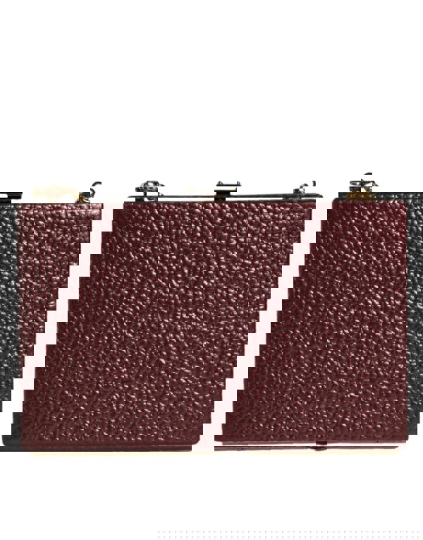 Dolce & Gabbana Sicily Leather Clutch