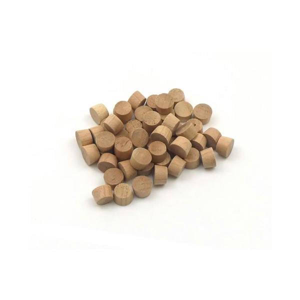10mm Cherry Flat Head End Grain Plug